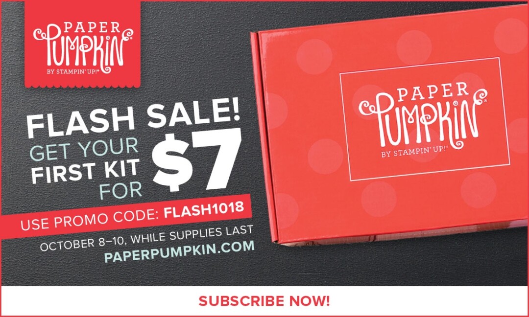 Paper Pumpkin Flash Sale