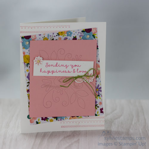 handmade flower card