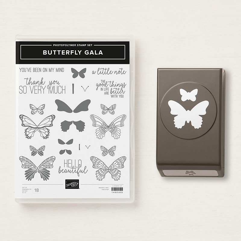 the butterfly gala bundle to make appreciation note