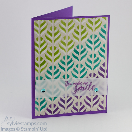 pretty patterns card